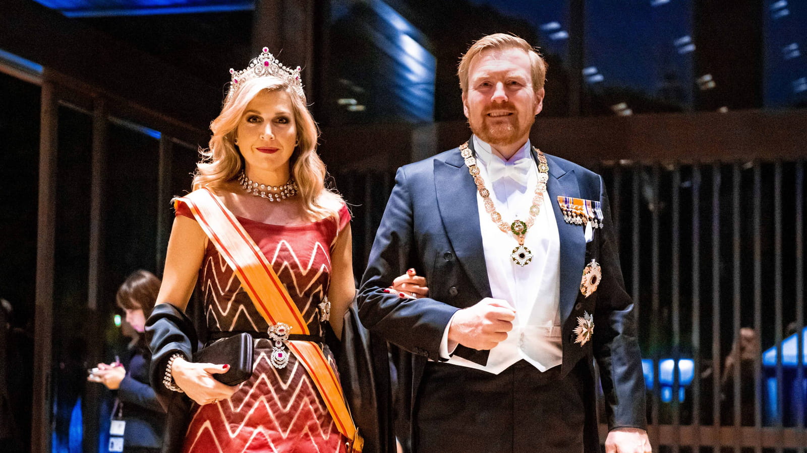 La Reine Maxima et le Roi Willem-Alexander des Pays-Bas 