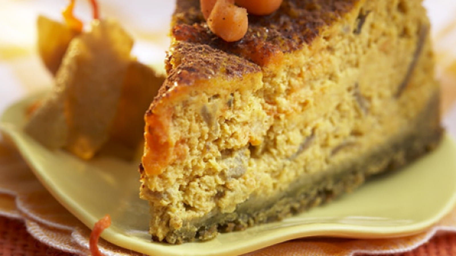 Carrot cheesecake