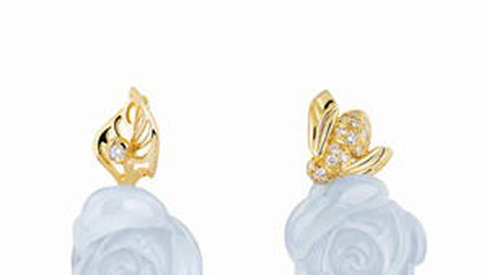 Boucles d'oreille "La Rose Dior Pré Catelan" de Dior Joaillerie
