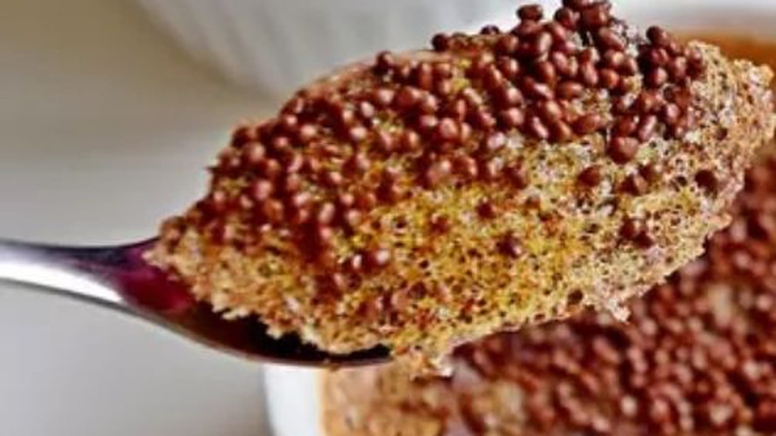 Flan à la confiture de lait cacao et noisettes, sans farine