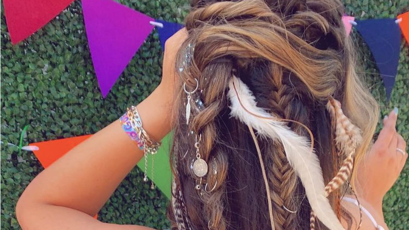 Boho hair
