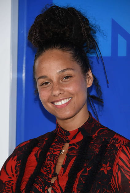 Le no-makeup d'Alicia Keys
