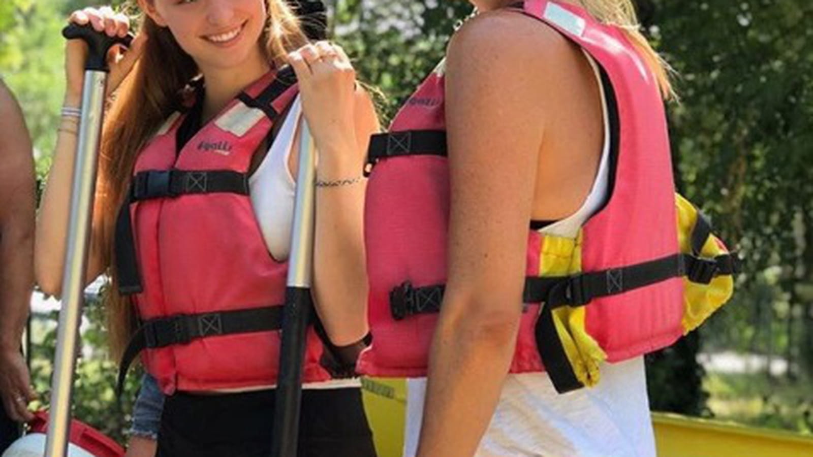 Estelle Lefébure et Emma Smet
