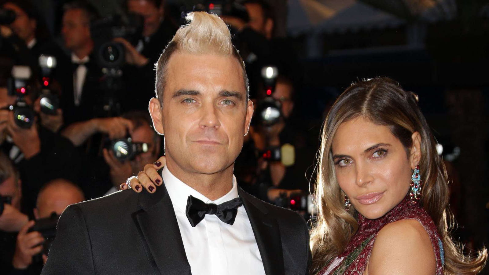  Robbie Williams et Ayda Field 