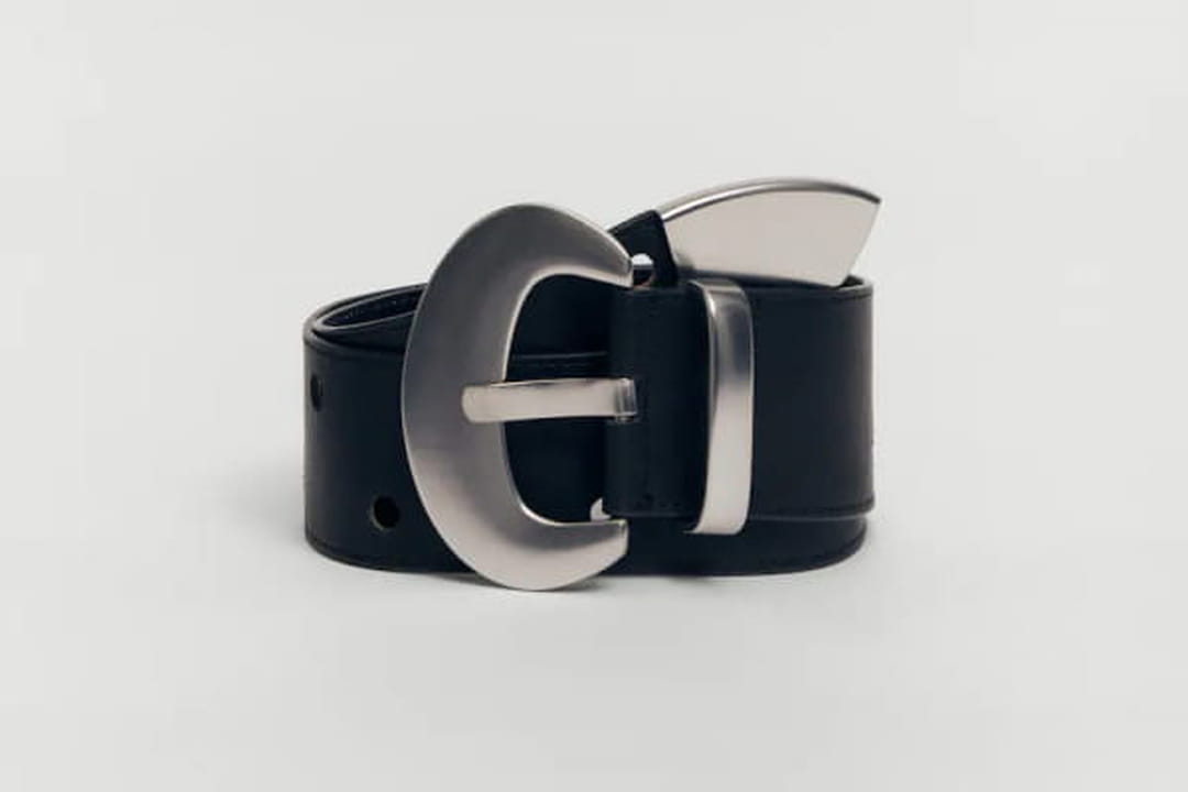 Ceinture Femme En Forme De Cœur Perforée - PU - Accessoire Décontracté Pour Jeans - Taille Unique Réglable