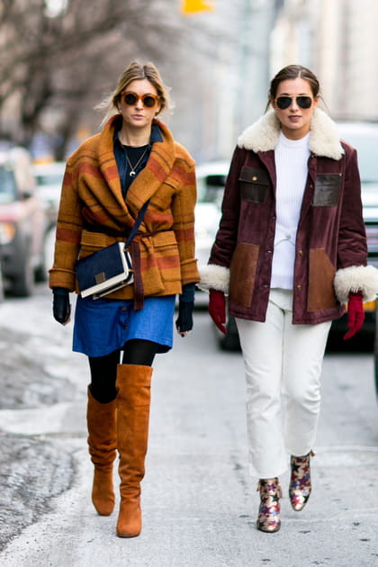 Street style &agrave; New York : duo de choc