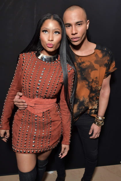 Nicki Minaj et Olivier Rousteing