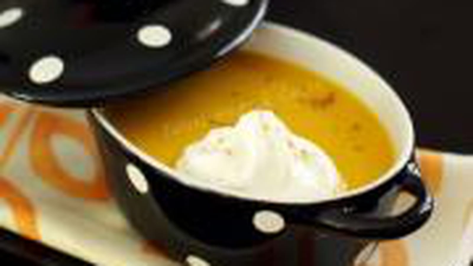 Velouté de carottes confites