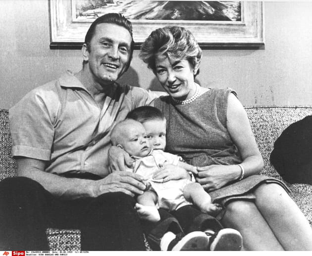 Kirk et Anne avec leurs fils Peter et Eric, âgé de cinq mois