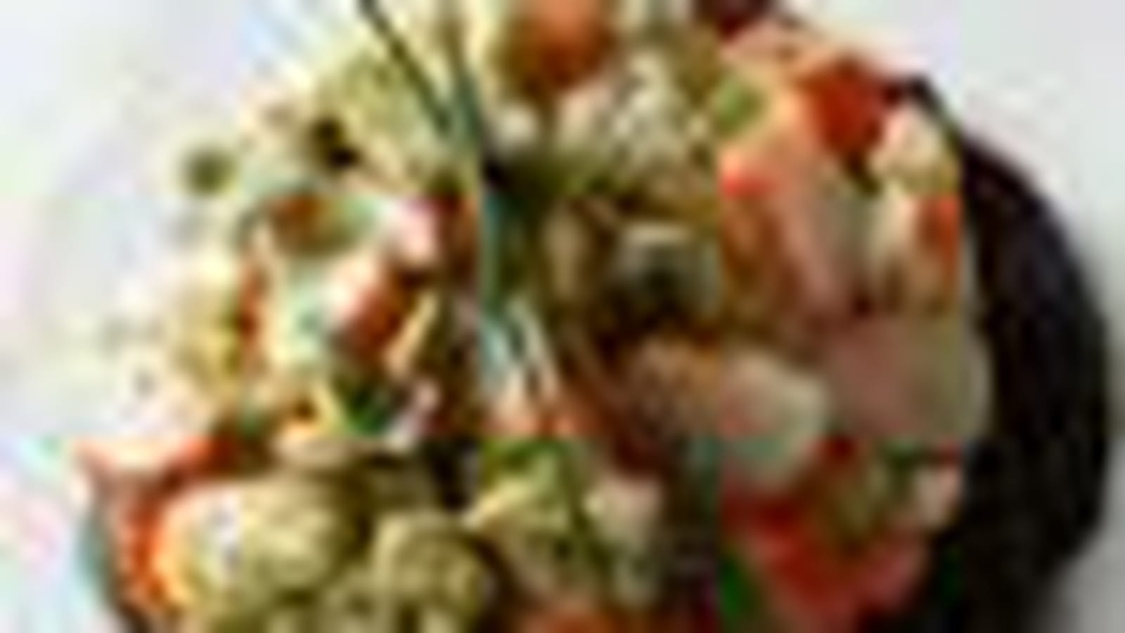Crudités-surimi façon tartare