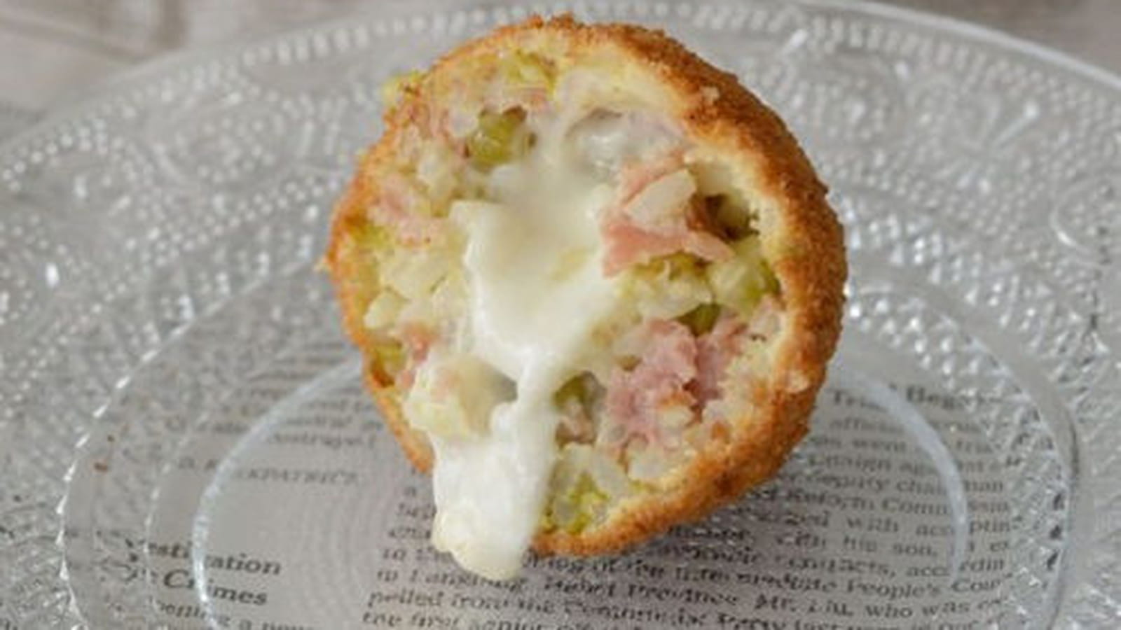 Arancini à la mozzarella