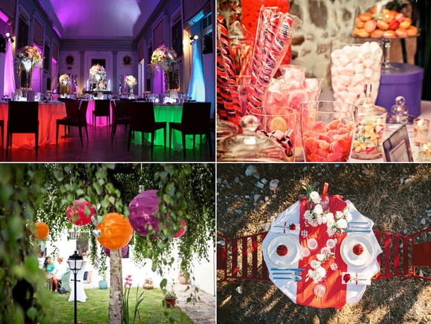 Votre mariage en couleurs : les idées des wedding-planners