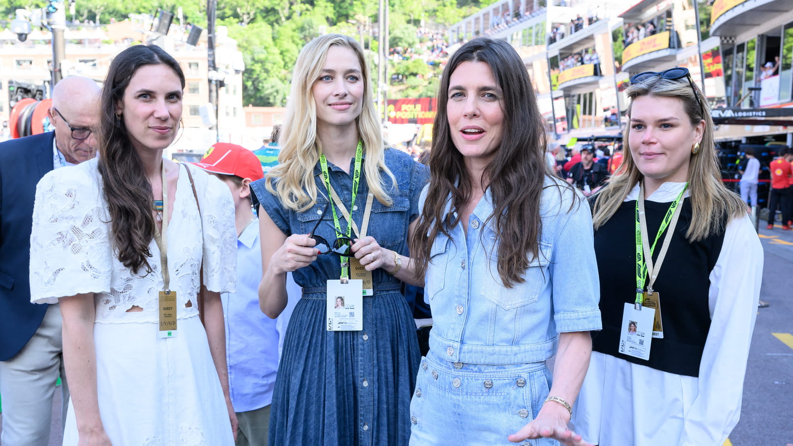 Tatiana Santo Domingo, Beatrice Borromeo, Charlotte Casiraghi et Camille Gottlieb 