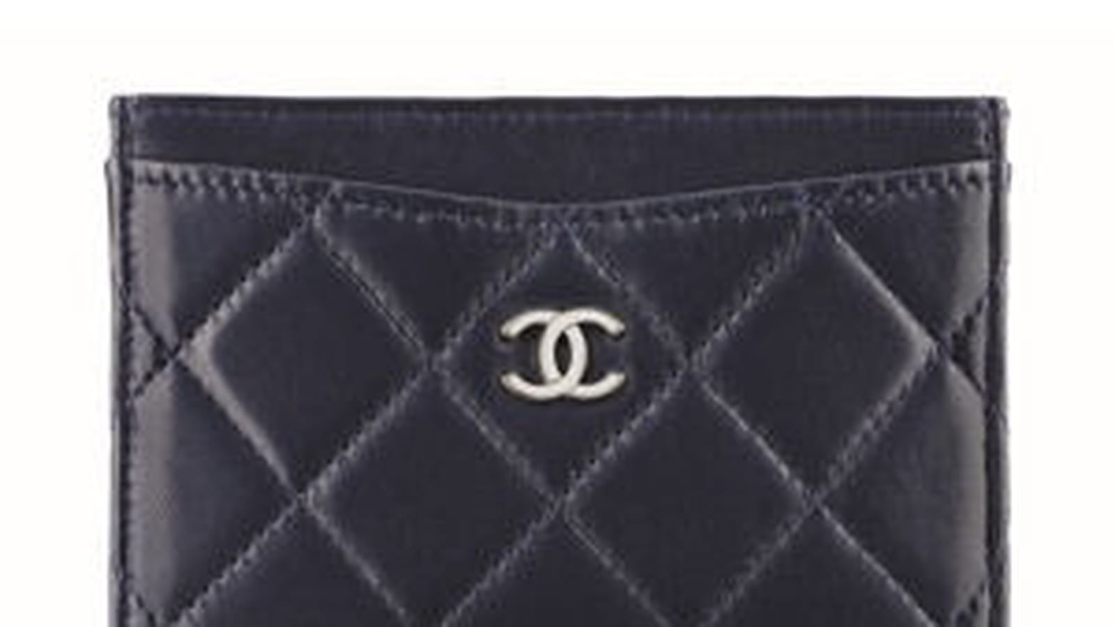 Porte-cartes matelassé de Chanel