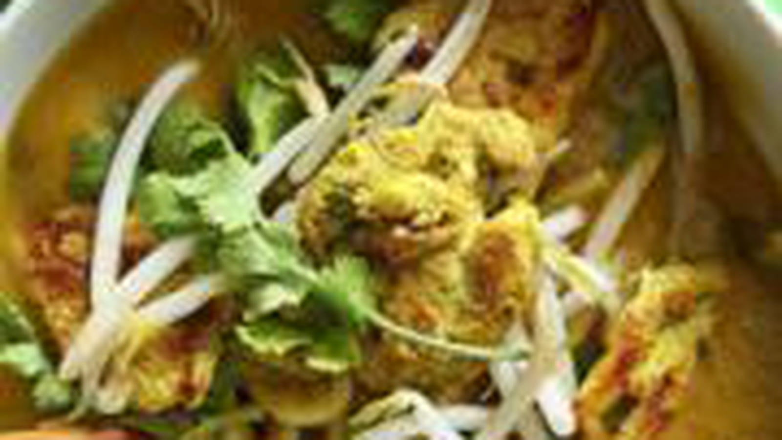 Soupe de butternut coco curry vert