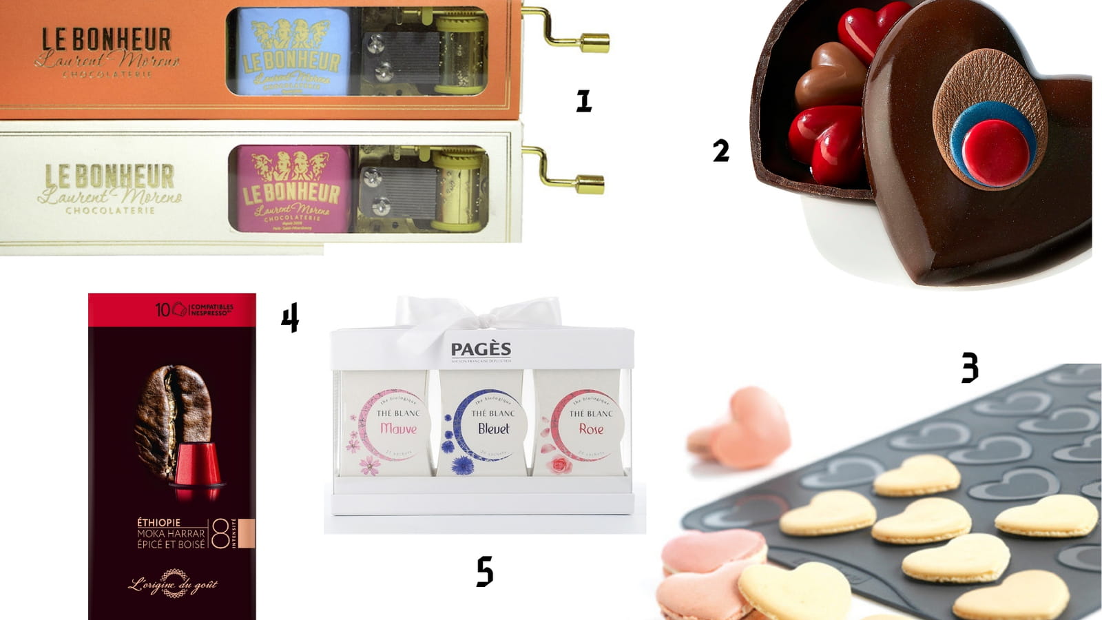 Tout pour un bon café ou thé gourmand