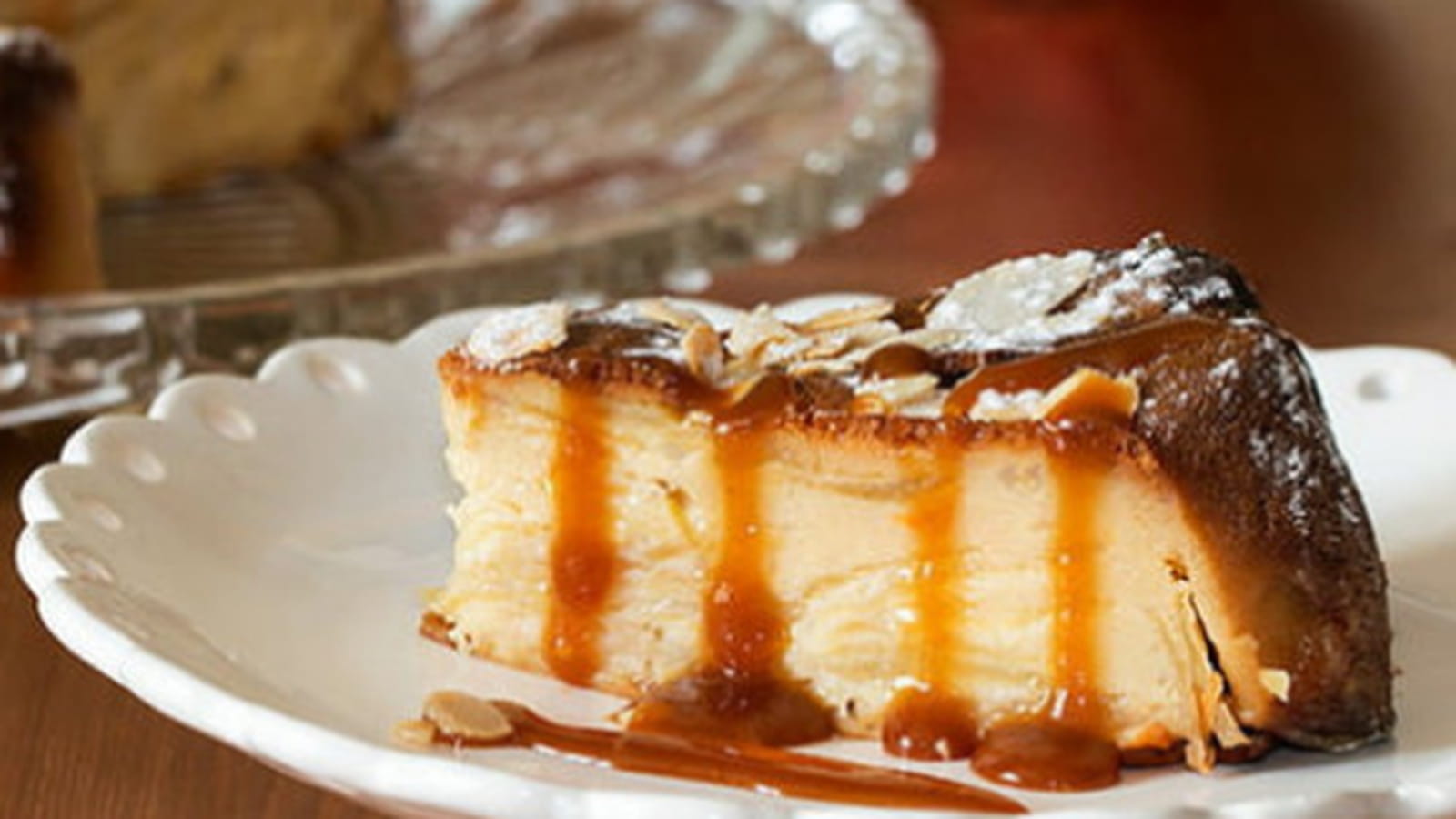 Gâteau invisible aux pommes et caramel au sirop d’érable