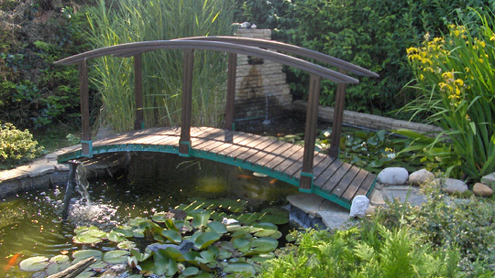 Passerelle en bois