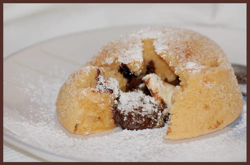Moelleux à la confiture de lait au coeur fondant