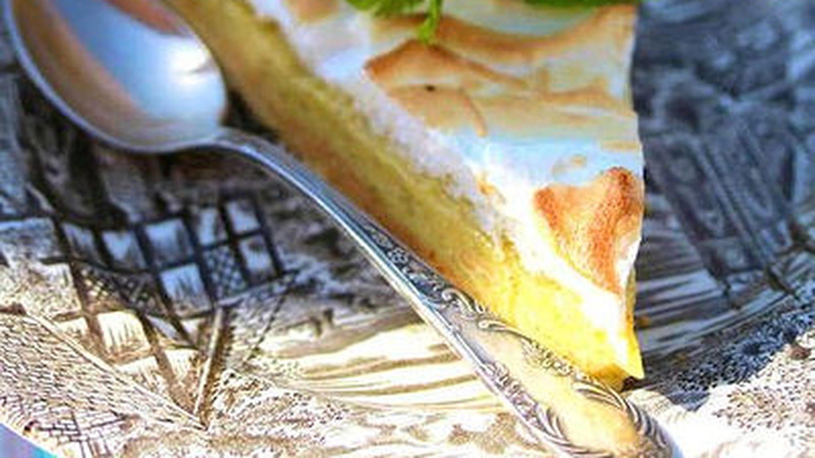 Tarte façon mojito