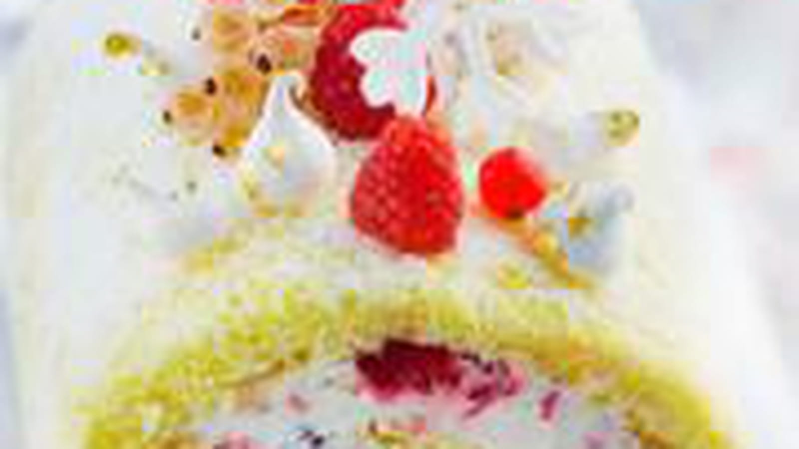 Bûche crème mascarpone et framboises