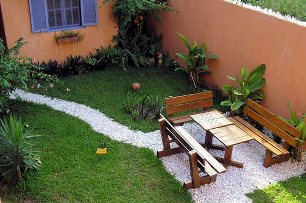 Un jardin tropical