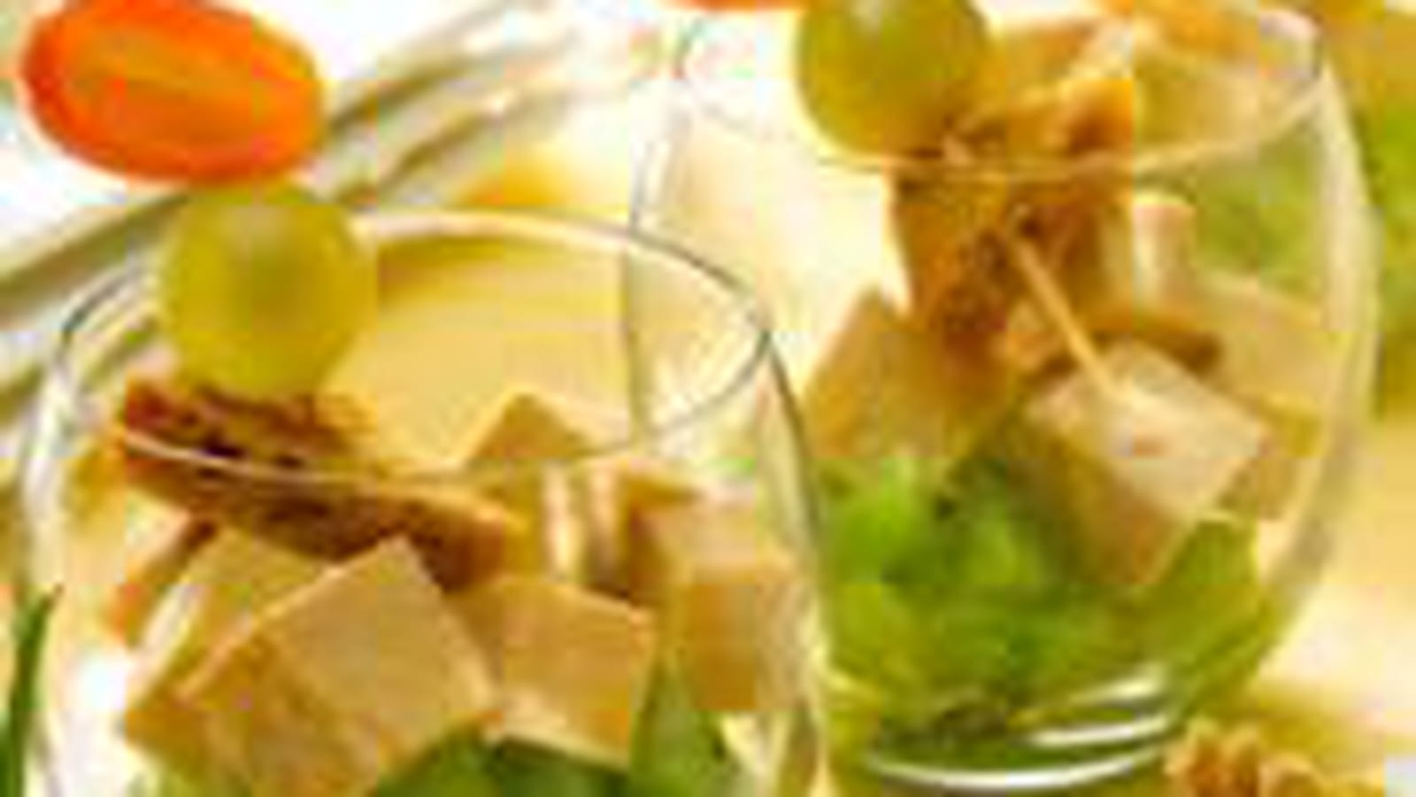 Verrines fruitées kiwi foie gras