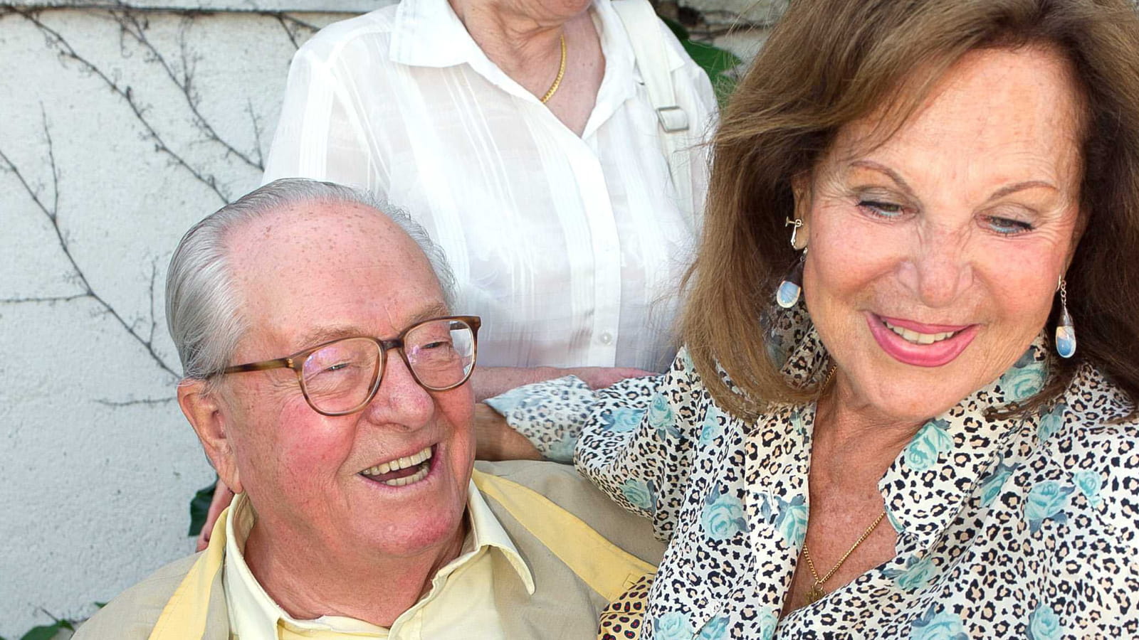 Jean-Marie Le Pen et Jany Le Pen