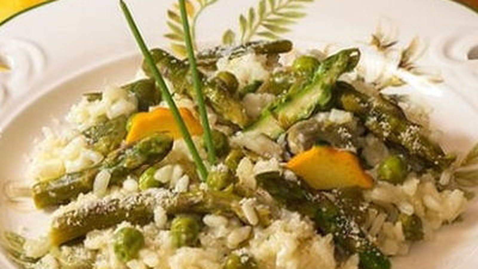 Risotto aux petits légumes printaniers