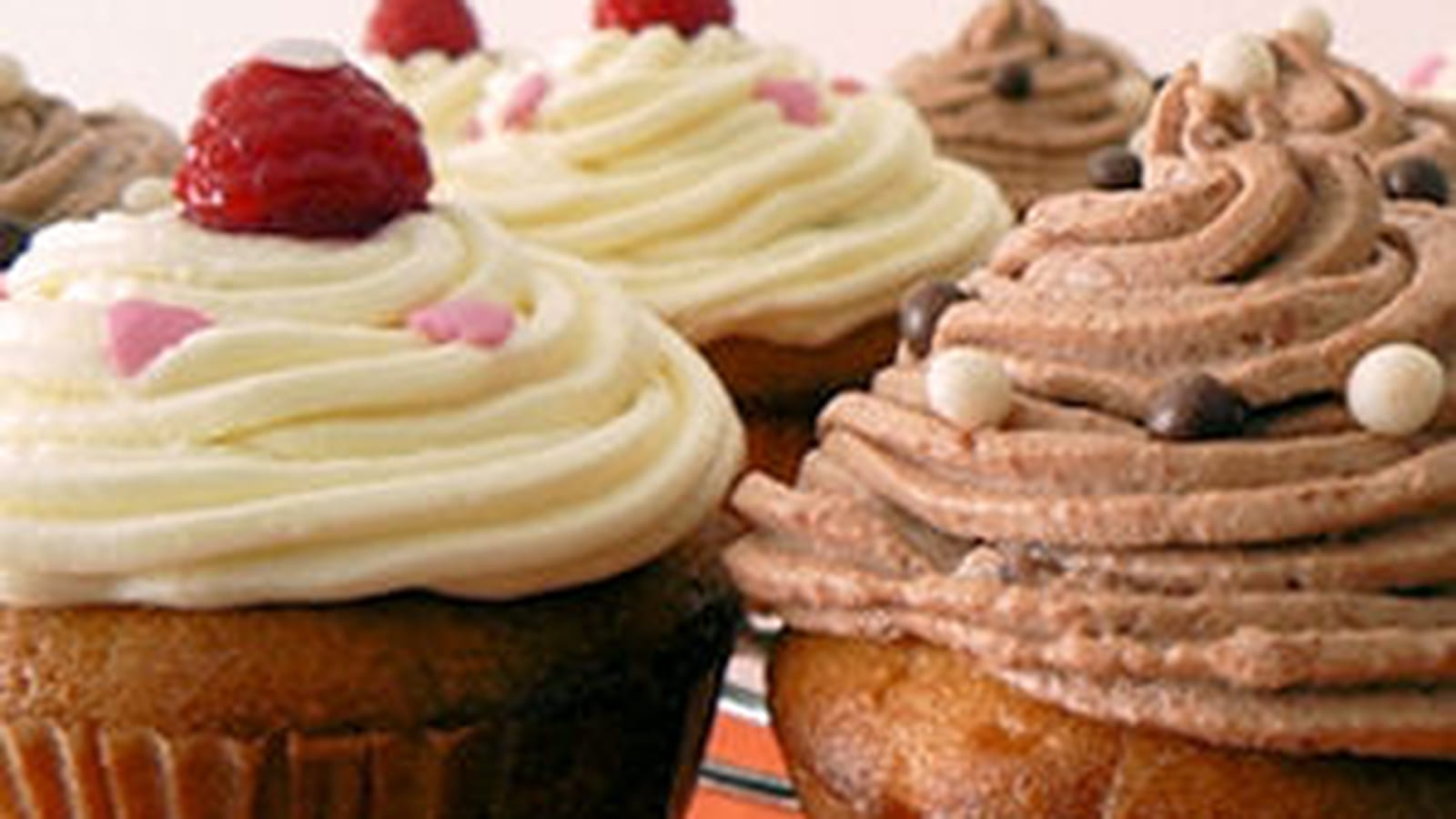 Cupcake framboise