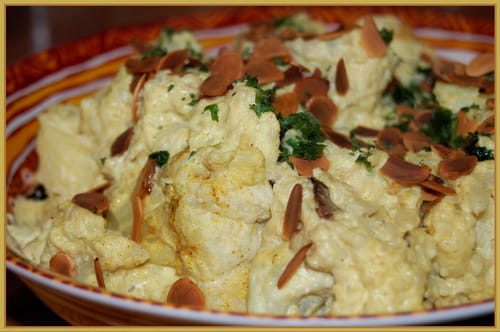 Chou- fleur au curry : la recette facile