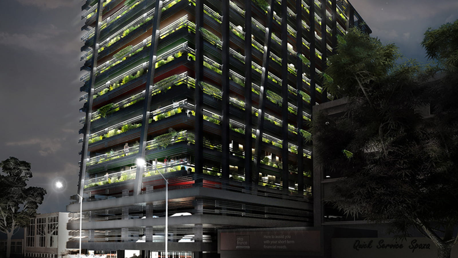 Façade du Hallmark House