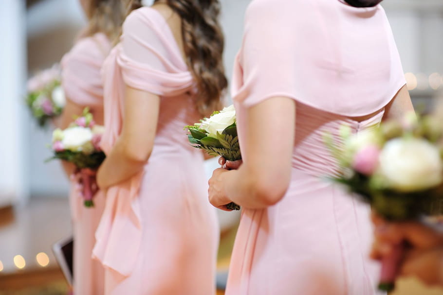 Une robe pastel pour demoiselles d'honneur