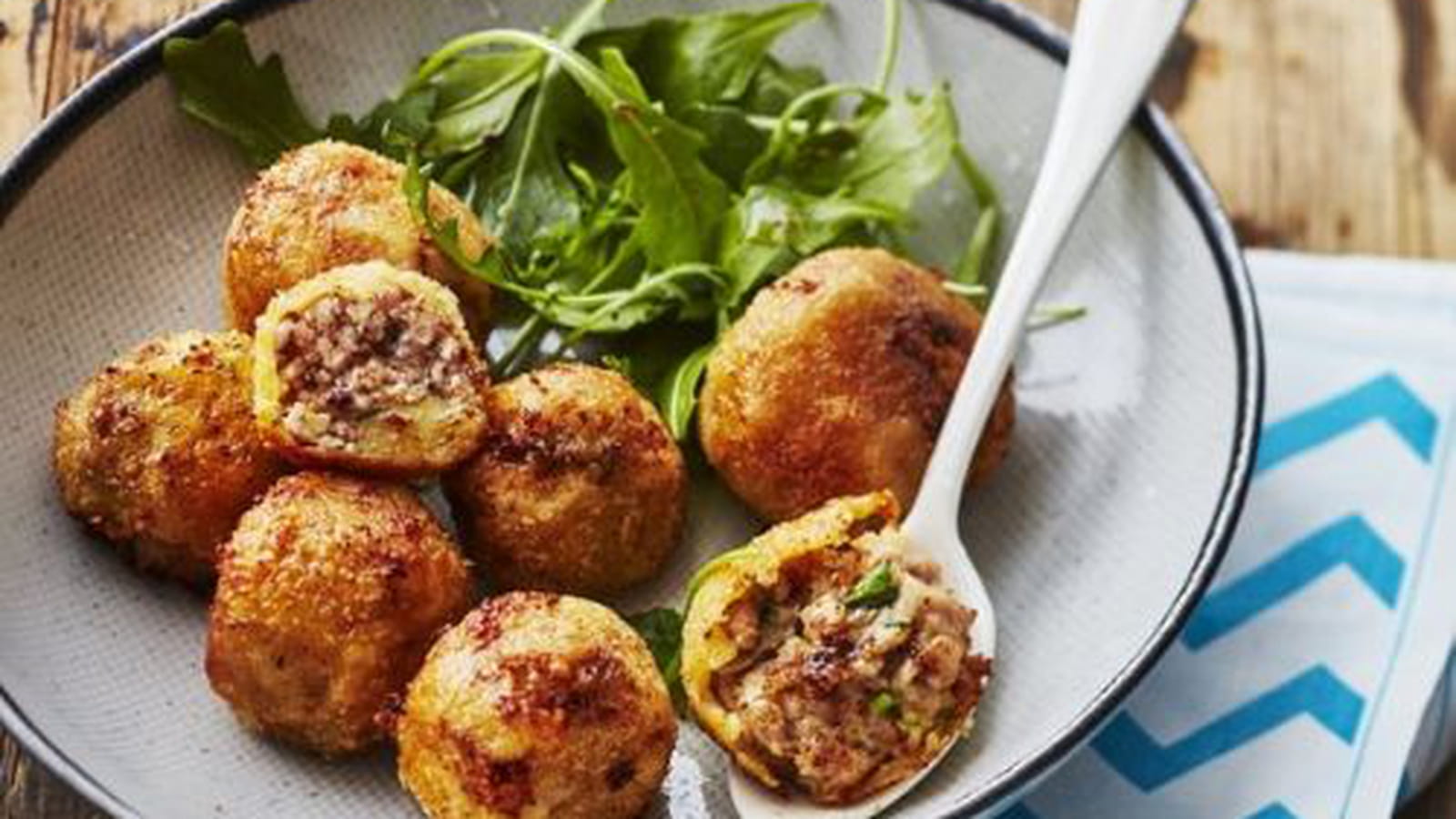 Croquettes de veau aux pommes de terre