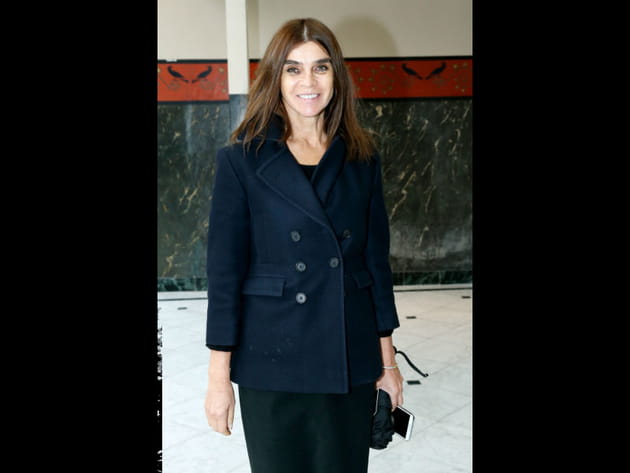 Carine Roitfeld au d&eacute;fil&eacute; Sonia Rykiel