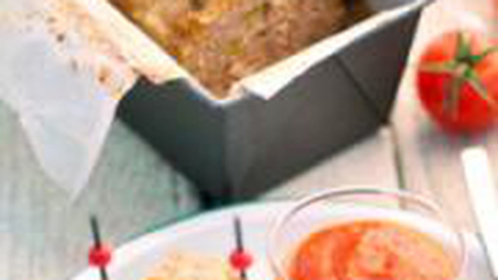Pain de veau aux tomates