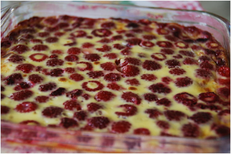 Recette De Clafoutis Leger Aux Framboises