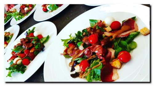 Sauce salade miel et vinaigre balsamique