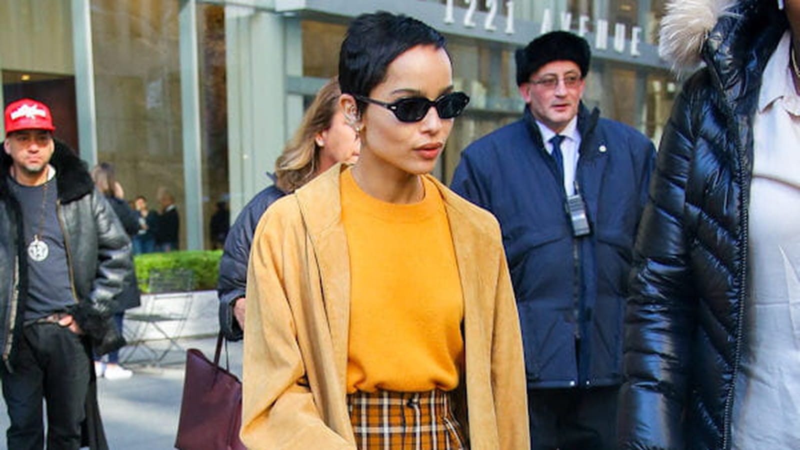 Zoë Kravitz le 14 février 2020