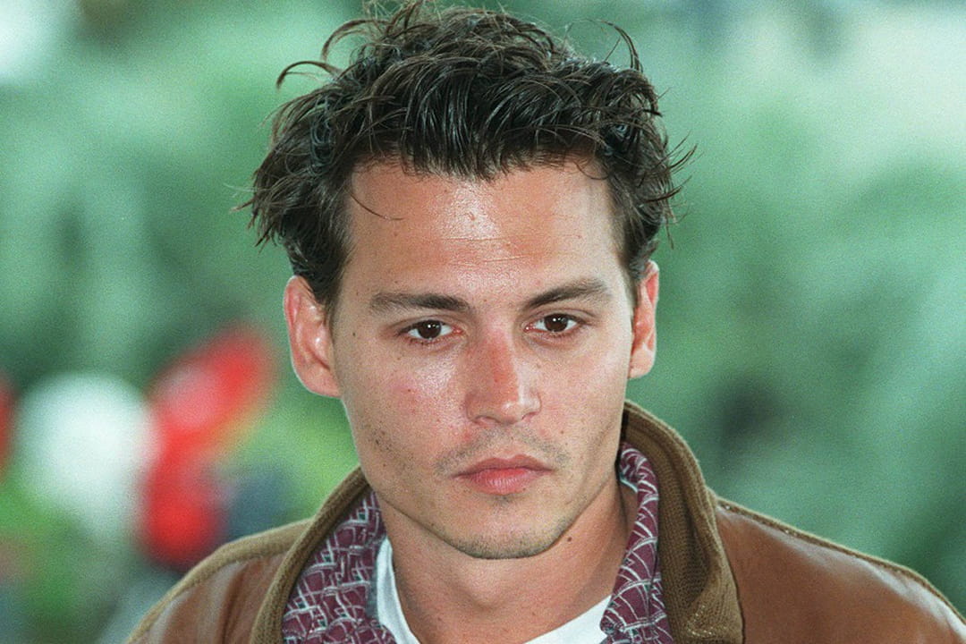 Johnny Depp, cheveux courts
