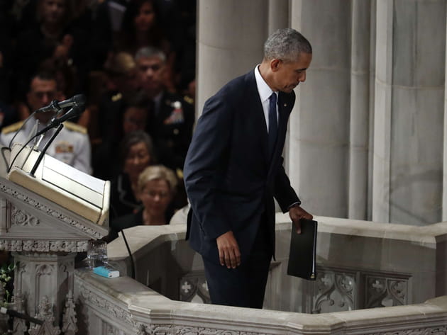 Barack Obama, abattu par la peine