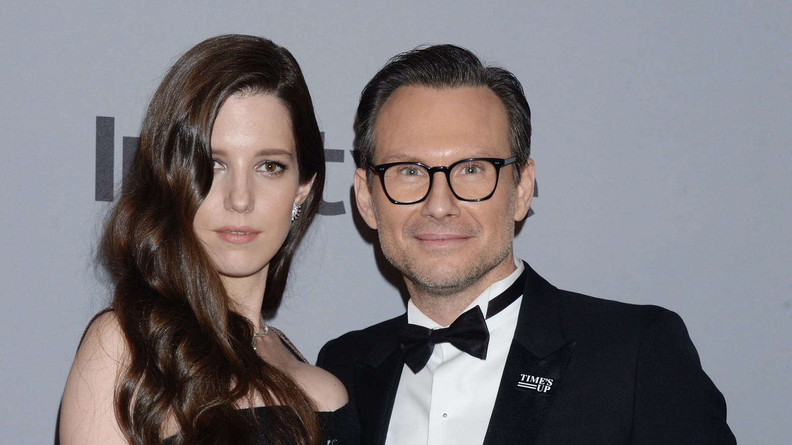 Christian Slater et son épouse