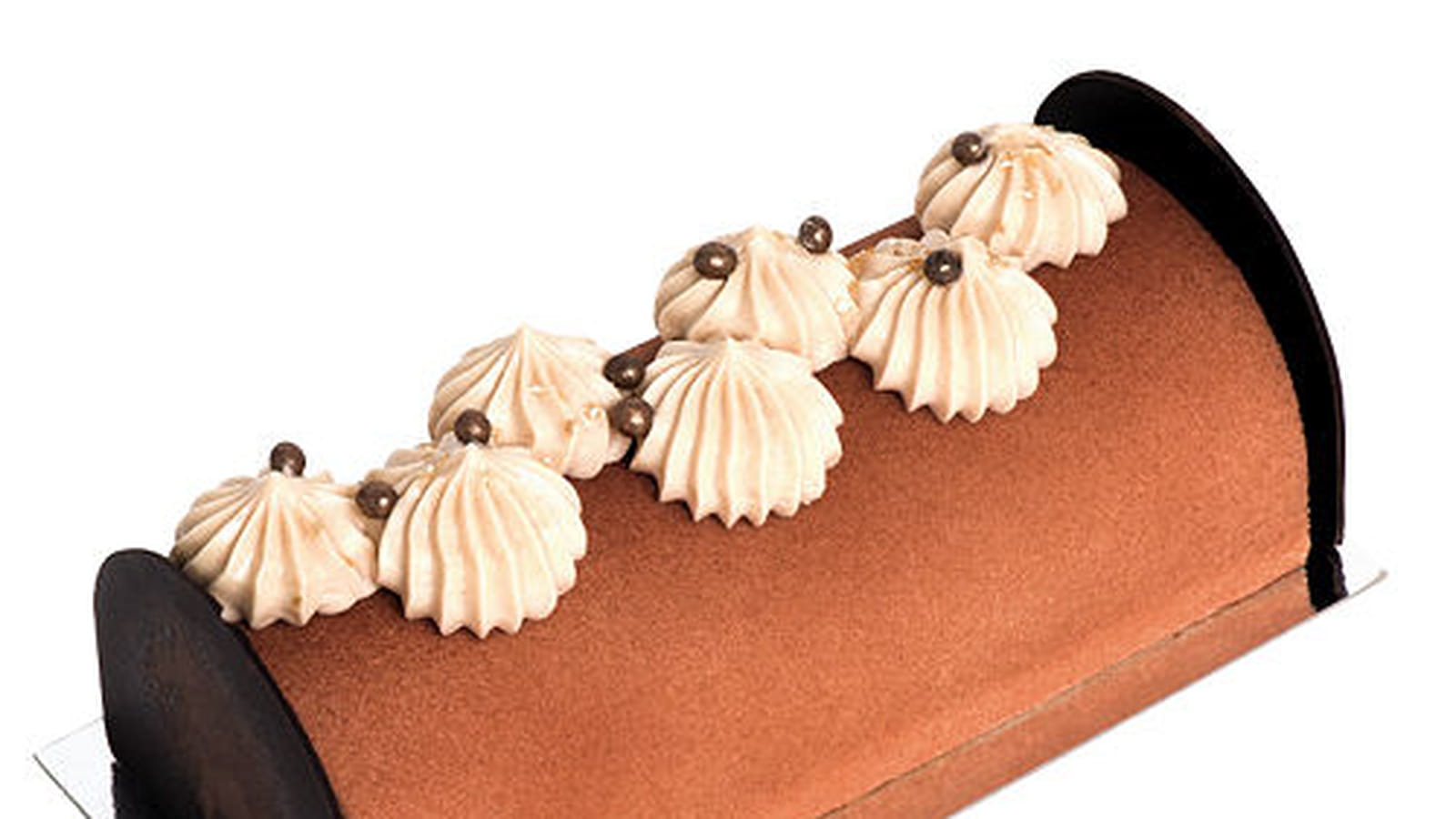 Bûche Ardèche Arnaud Lahrer pour Monoprix