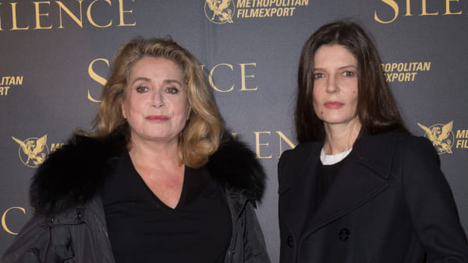 Catherine Deneuve et Chiara Mastroianni le 12 janvier 2017