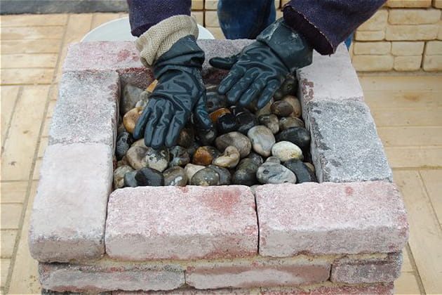 Des galets pour le côté chic