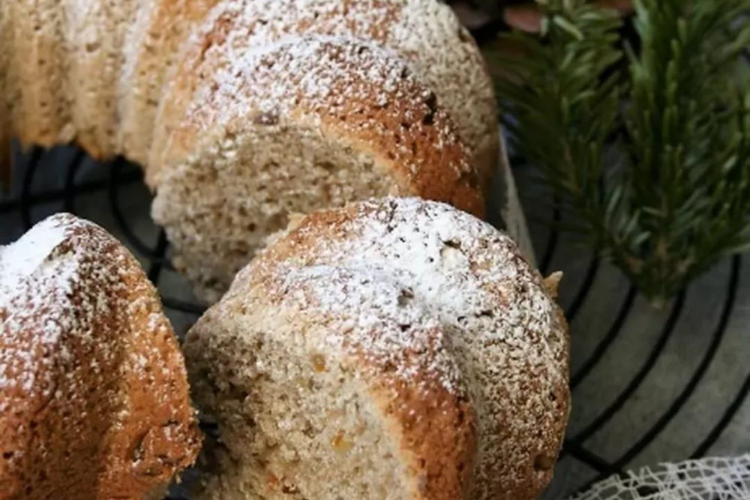 Kouglof aux fruits confits, Bio, sans oeufs ni gluten