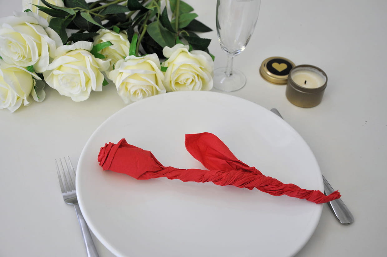 Porte-serviettes En Forme De Fleur – Lot De 4 Pour Décorer Ta Table En Un Tour De Main