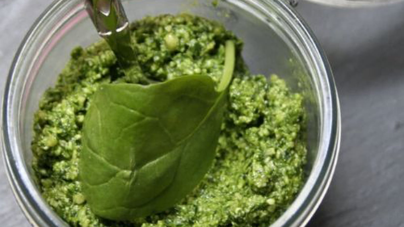 Pesto d'épinards