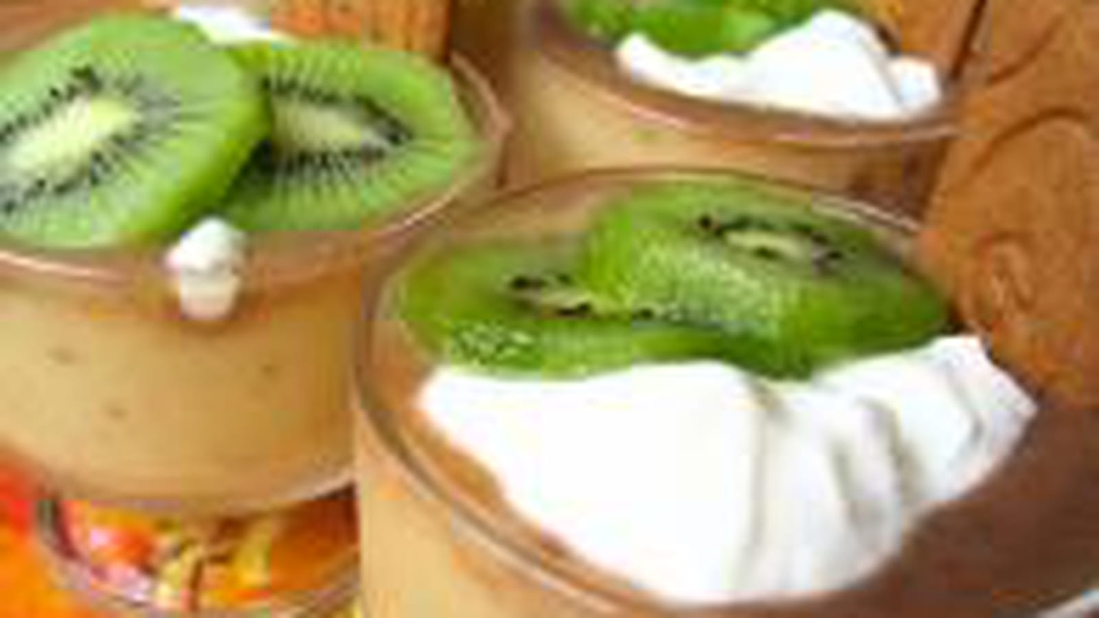 Verrine banane-sepeculoos