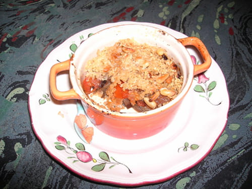 Gratin de légumes au quinoa